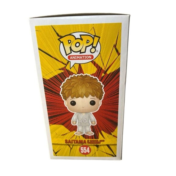 Pop! One Punch Man Saitama at Martial Arts Tournament Hot Topic Exclusive 554 - Picture 6 of 7